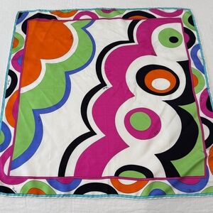 Emilio Pucci silk scarf